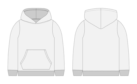 “Grey” Avarice studios pull over hoodie