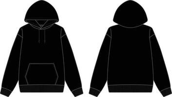"Black" Avarice studios pull over hoodie